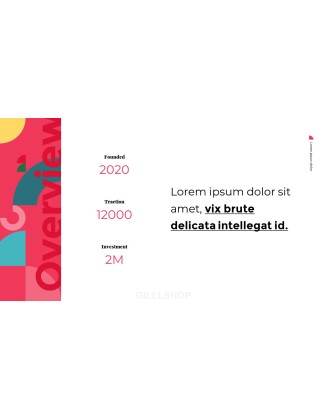 Business Project Geometric Design Deck Template