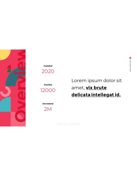 Business Project Geometric Design Deck Template