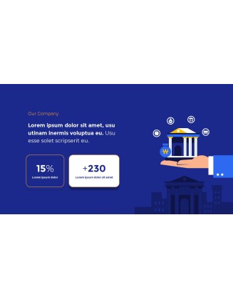 Open Banking Service Pitch Deck Animated Slides in PowerPoint