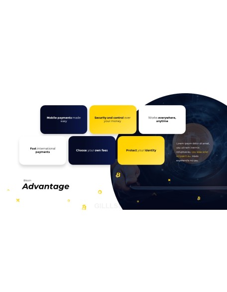 Bitcoin Financial Theme Powerpoint Presentation Video