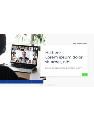 Video Conference Service Powerpoint Presentation Video