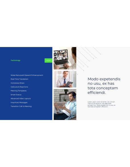 Video Conference Service Powerpoint Presentation Video