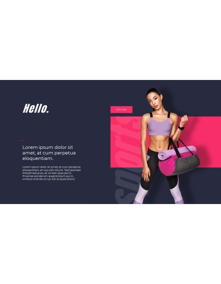 Animated Templates - Fitness & Sports Application Service