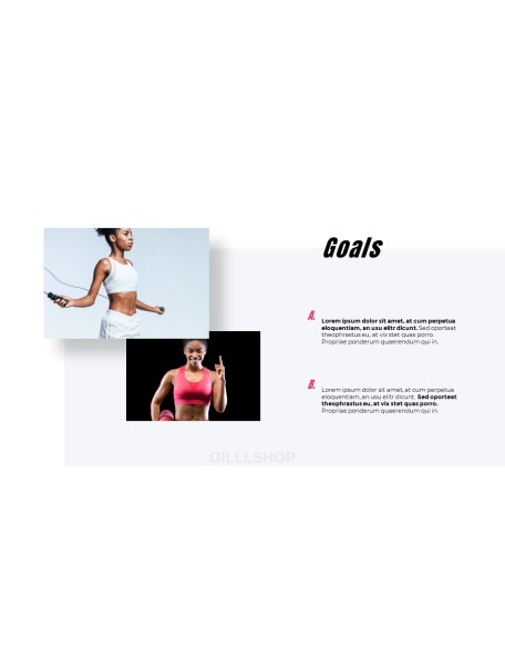 Animated Templates - Fitness & Sports Application Service