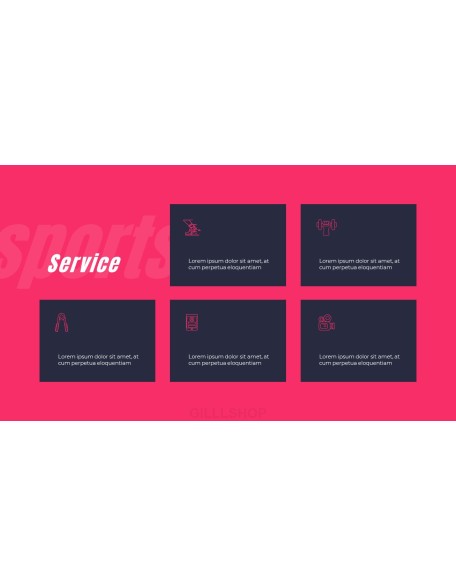 Animated Templates - Fitness & Sports Application Service