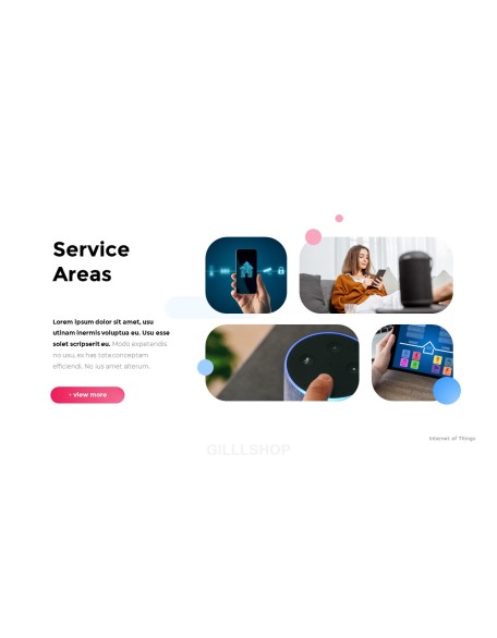 Internet of Things IoT Service Pitch Deck Animation Templates