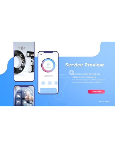 Internet of Things IoT Service Pitch Deck Animation Templates