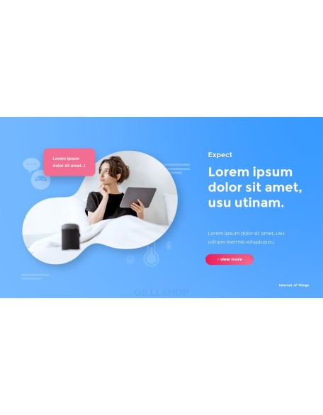 Internet of Things IoT Service Pitch Deck Animation Templates