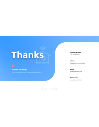 Internet of Things IoT Service Pitch Deck Animation Templates