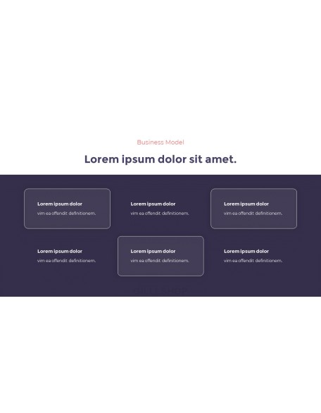 Modern Neon Glass Background Business Presentation Animated Slides
