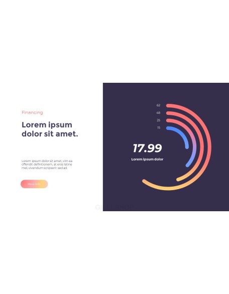 Modern Neon Glass Background Business Presentation Animated Slides