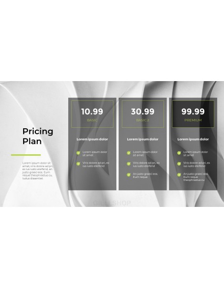 Animated Templates - Wavy Abstract Background Pitch Deck