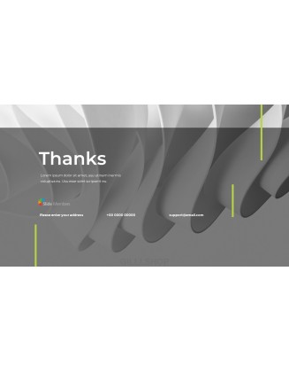 Animated Templates - Wavy Abstract Background Pitch Deck
