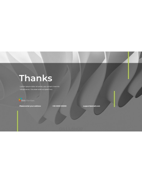 Animated Templates - Wavy Abstract Background Pitch Deck