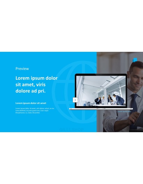 Best Business Concept powerpoint animation template