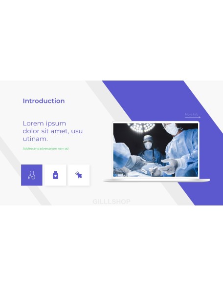 Medical Pitch Deck Animated Slides in PowerPoint