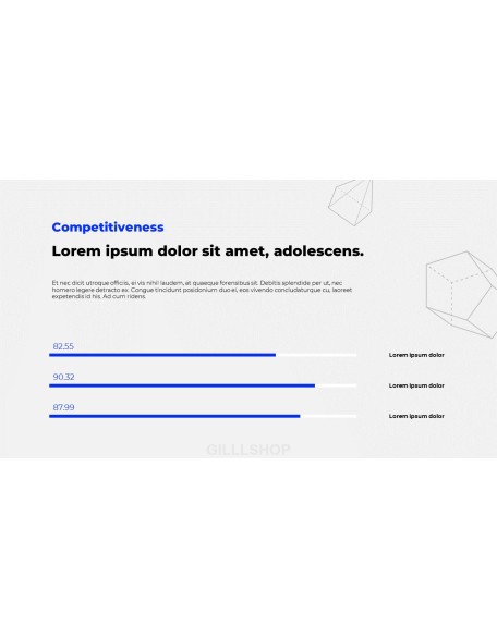 Animated Templates - Simple Line Pattern Pitch Deck