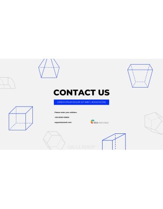 Animated Templates - Simple Line Pattern Pitch Deck