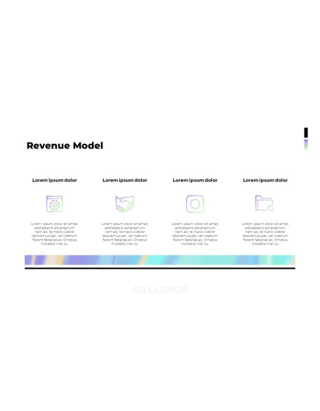 Holographic Pitch Deck Theme animated PowerPoint Templates