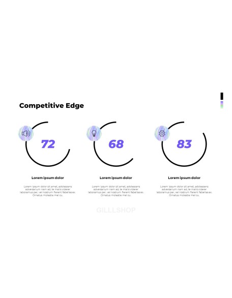 Holographic Pitch Deck Theme animated PowerPoint Templates