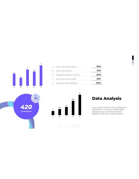 Holographic Pitch Deck Theme animated PowerPoint Templates