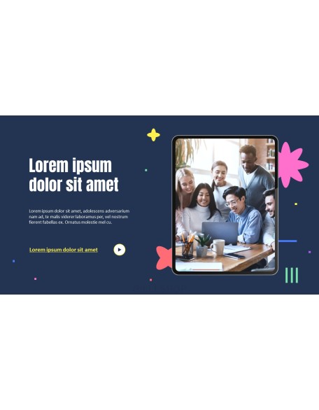 Pattern Creatively Pitch Deck Presentation Animated Slides