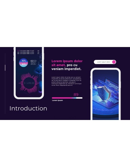 Mobile UI/UX Presentation Animated Slides in PowerPoint