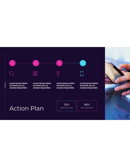 Mobile UI/UX Presentation Animated Slides in PowerPoint