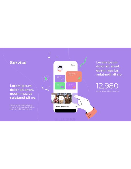 Start Our Business powerpoint animation template