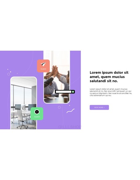 Start Our Business powerpoint animation template