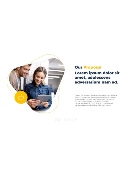 Line Design Pitch Deck Animated Slides in PowerPoint