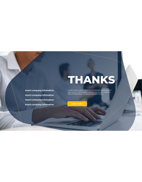 Line Design Pitch Deck Animated Slides in PowerPoint