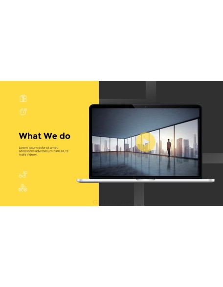 Easy Simple Pitch Deck Presentation Animated Slides