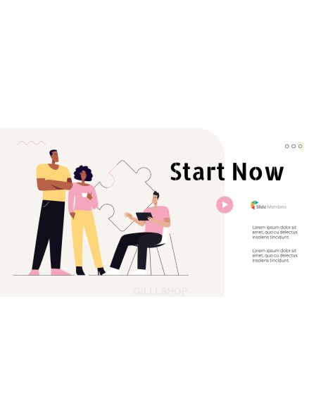 Collaboration Business Service PPT Animated Presentation
