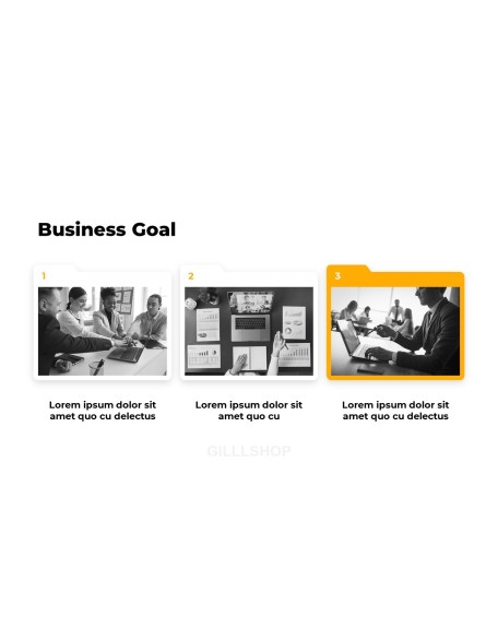 Folder Object Pitch Deck Theme animated PowerPoint Templates