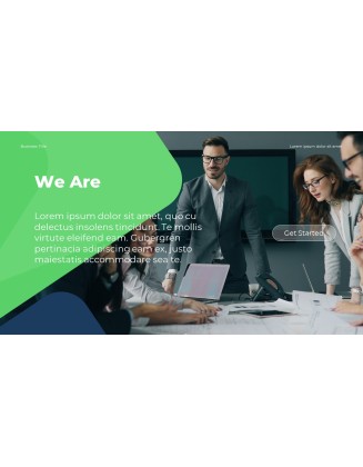 Start Business Pitch Presentation Animated Slides