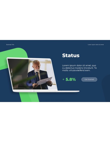 Start Business Pitch Presentation Animated Slides