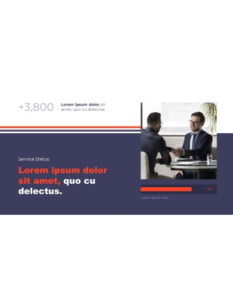 Strip Design Business Pitch Deck Animated Slides