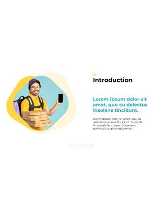 Delivery Courier Service Animated Slides in PowerPoint
