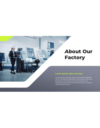 Industrial Business Pitch Deck Theme animated PowerPoint Templates