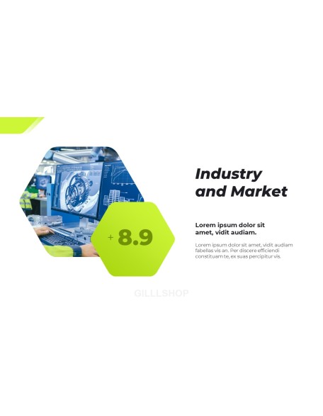 Industrial Business Pitch Deck Theme animated PowerPoint Templates
