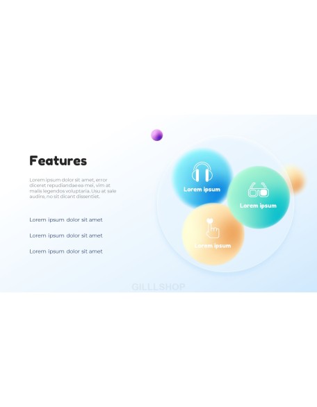Animated Templates - Glassmorphism Concept Pitch Deck
