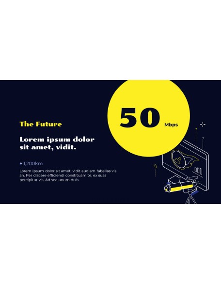 Satellite Internet Project Pitch Deck Animated Slides