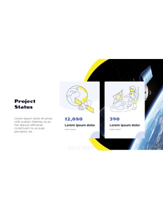 Satellite Internet Project Pitch Deck Animated Slides