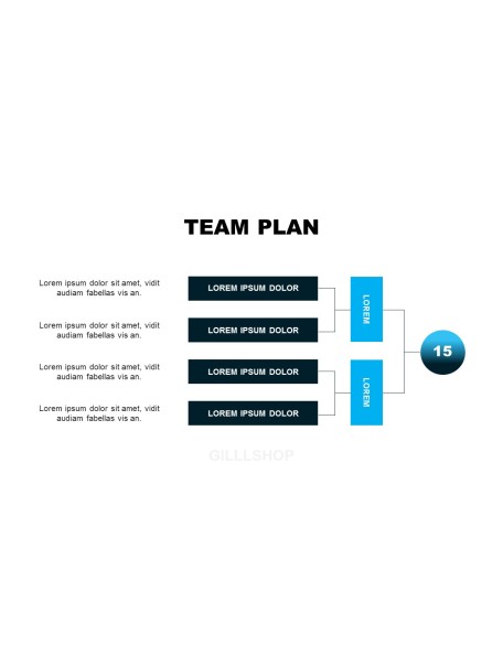 Gradation Project Deck powerpoint animation template