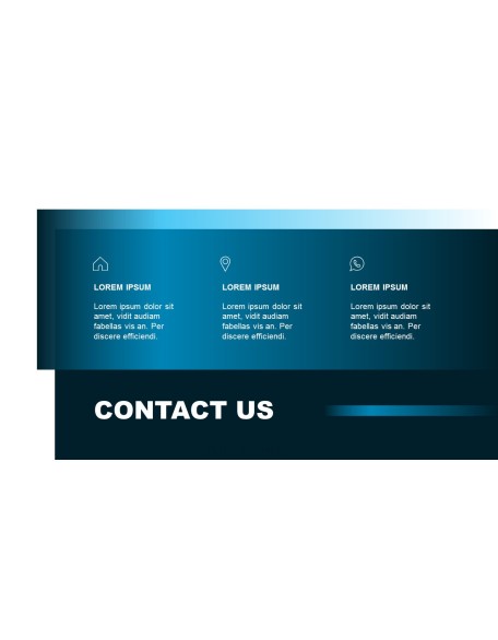 Gradation Project Deck powerpoint animation template