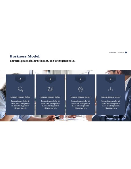 Corporate Business Hexagon Deck PPT Animated Presentation