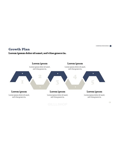 Corporate Business Hexagon Deck PPT Animated Presentation