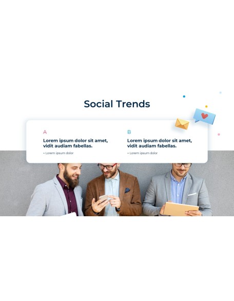 Social Media Marketing Pitch Deck powerpoint animation template