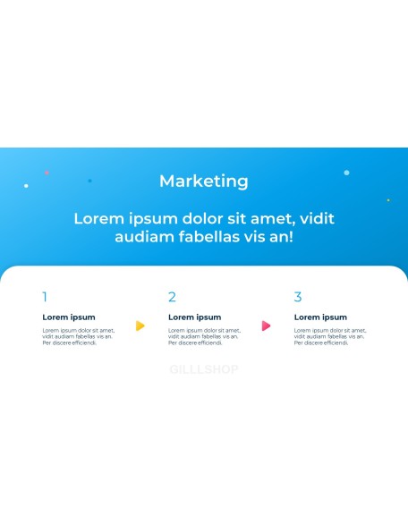 Social Media Marketing Pitch Deck powerpoint animation template